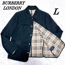 Burberry London Quilted Jacket Nova Check Filling Japan made Men Size 44/L Used picture
