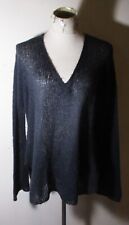 Women's WOODEN SHIPS Green Mohair Blend Sweater Size M/L picture