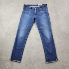AG Adriano Goldschmied The Prima Cigarette Crop Jeans Womens 28X26 Mid Rise picture
