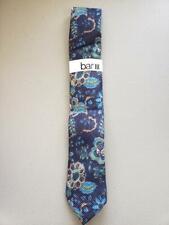 MSRP $55 BAR III Mens Tie Blue Floral picture