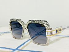 CAZAL Sunglasses Snake Skin Crystal Gold Frame Grey Gradient Lens Unisex Eyewear picture
