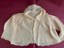Gorgeous Antique French Edwardian Child Silk Vest handmade embroidery, pleats picture