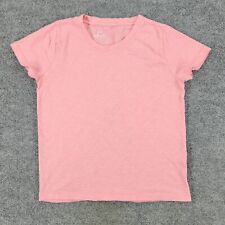 J Crew Shirt Women's Small Pink Girlfriend Tee Crew Neck Short Sleeve Pullover picture