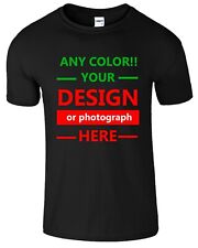 Personalized Custom Print Your Logo Photo On T Shirt As Photo Custom Made Shirt picture
