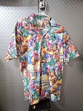 Wave Slave Vintage Hawaiian Shirt - Size Medium M Rare Retro 90's picture