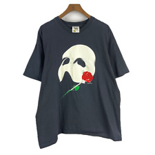 Vintage 1986 Phantom of the Opera T-Shirt Size XL Black picture