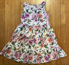 Wow Janie And Jack, NWT Floral Dress, Sz 6. Retail $49 picture