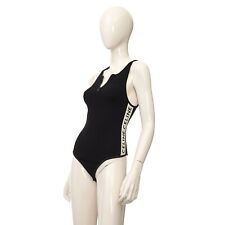 CELINE 970$ Black Athletic Knit Sleeveless Zipped Bodysuit picture
