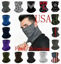 Face Mask Covering Reusable Washable Breathable Bandana Gaiter Cover w Loops Ear picture
