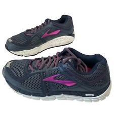 NWOT Brooks Addiction A12 Running Shoes 1201881D463 Navy Pink Women Size 9 Wide picture