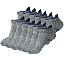 Lot 3-12Pair Mens Low Cut Ankle Breathable Cotton Cushion Athletic Running Socks picture