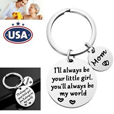 Mother’s Day Gifts from Daughter Keychain Mom Bithday Gift Best Mom Keychain USA picture