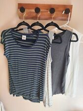 CAbi Lot of 4 Buttery Soft Tees, Size XS/S, All in Great Condition picture