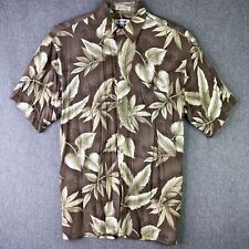 Vtg Pierre Cardin Men's M Short Sleeve Button Down Hawaiian Rayon Shirt SS4 picture