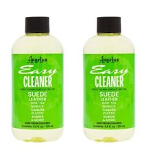2 Pack Angelus Easy Cleaner Suede Leather Canvas Shoes Sneakers 8oz Bottles picture