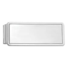 *BRAND NEW* Sterling Silver 925 Rhodium-plated Money Clip picture