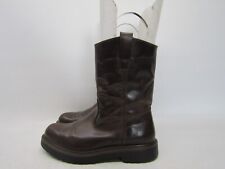 Stanley Mens Size 9 D Brown All Leather Cowboy Western Boots picture