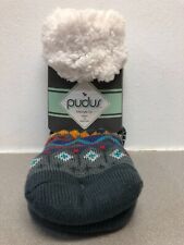 Pudus NOR-GRY-C Unisex Classic Nordic One Size Fits Most Slipper Socks Gray picture