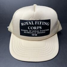 Vintage 1980s Royal Flying Corps Aerial Fighting Beamsville Ontario Snapback Hat picture