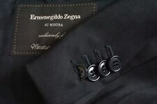 Ermenegildo Zegna Su Misura Multiseason Navy Blue Wool Sport Coat Blazer 44R picture