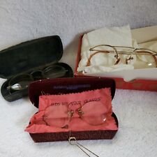 3 Pair Lot of Ladies Vintage -  Antique 1930s or earlier Eyeglasses  picture
