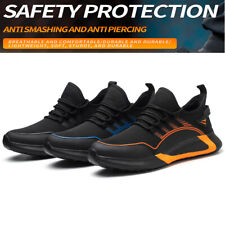 Indestructible Safety Work Shoes Steel Toe Breathable Work Boots Mens' Sneakers picture