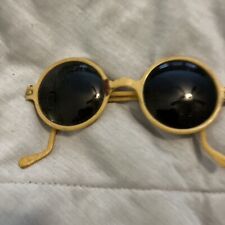 Vintage Bakelite? Oval Sunglasses John Lennon Style Made In Japan picture