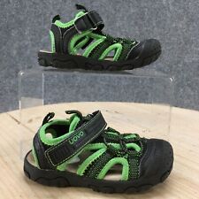 UOVO Sandals Child 1.5 Hiking Athletic Beach Closed Toe Fisherman Green Fabric picture