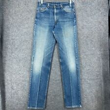 Vintage Levi's 505 Jeans Men 34x36 Blue Orange Tab Straight Made In USA Denim picture