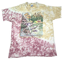 Vtg 1995 Liquid Blue LL Rain Grateful Dead Mens T Shirt Summer Tie Dye XL 90s picture