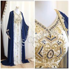 SALE New Moroccan Dubai Kaftans Farasha Abaya Dress Very Fancy Long Gown MS 458 picture