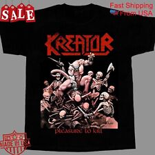 KREATOR PLEASURE TO KILL Gift For Fans Unisex All Size Shirt 1RT1401 picture