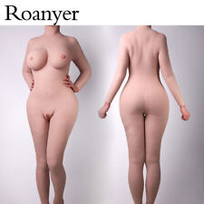 Roanyer Silicone G Cup Breast Form Bodysuit with Arm for Drag Queen Crossdresser picture