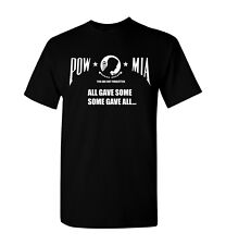 POW MIA T-Shirt You Are Not Forgotten Patriotic Tee American Heroes picture