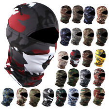 Camo Balaclava Face Mask UV Protection Ski Sun Hood Tactical Masks for Men Women picture