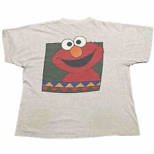 Vintage 90s Elmo Sesame Street T Shirt Size 2XL Single Stitch Made In USA picture