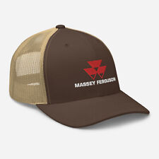 Massey Ferguson Tractor Logo Embroidered Trucker Cap Snapback Hat 8 Color picture