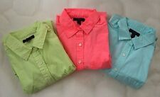 NWT J.CREW Women's SLIM WASHED Classic Popover SHIRT picture