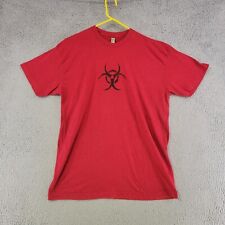 28 Days Later Shirt Mens XL Extra Large Red Double Sided Movie T Shirt Zombie picture