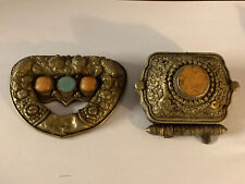 Old Artwork Pieces Vintage Belt Buckle Sold As Is picture