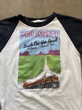 VINTAGE RARE 1979 Peter Frampton Where Should I Be Tour Shirt Rock Band T-shirt picture