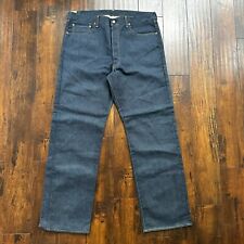 VTG Deadstock SAMPLE 90s Levis 501 Button Fly 38x32 USA Jeans Straight LVC 555 picture