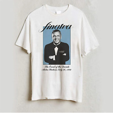 Best Vtg Frank Sinatra 1986 Hailey Baldwin Frank Sinatra Tee Shirt picture