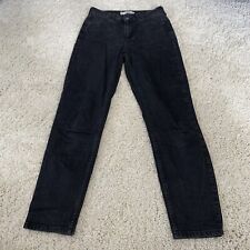 Topshop Moto Jeans Womens Orson High Rise Soft Black Size W27x28.5 Actual picture