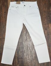 NWT Polo Ralph Lauren Women's White Tompkins Skinny Crop Jeans picture