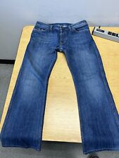 HOT AUTHENTIC Men's DIESEL RUKY Art 8XR BOOTCUT Denim Jeans 33x31 Wash Dark Blue picture