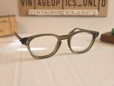 American Optical Vintage Flex Fit 6M Hornrimmed Eyeglasses Frame picture
