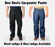 Ben Davis Men's Carpenter Work Pants - Black & Indigo picture