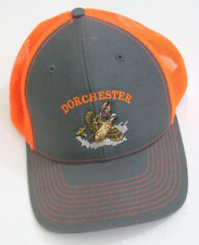 Richardson Dorchester Gray Orange Baseball Hat Snapback One Size Fits All WS835 picture