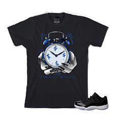 Tee to match Air Jordan Retro 11 Low Space Jam Sneakers. Time Tee picture